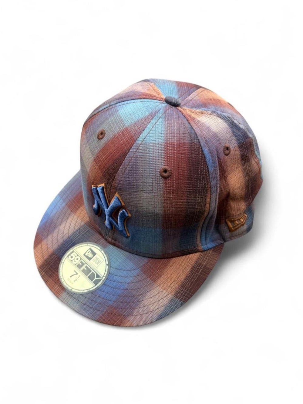 New Era 59FIFTY New York Yankees Plaid Fitted Cap – 7 1/2